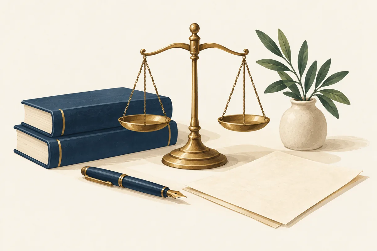 Ilustración de la categoría Abogados y notarios