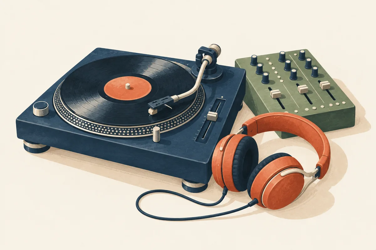 Ilustración de la categoría DJs