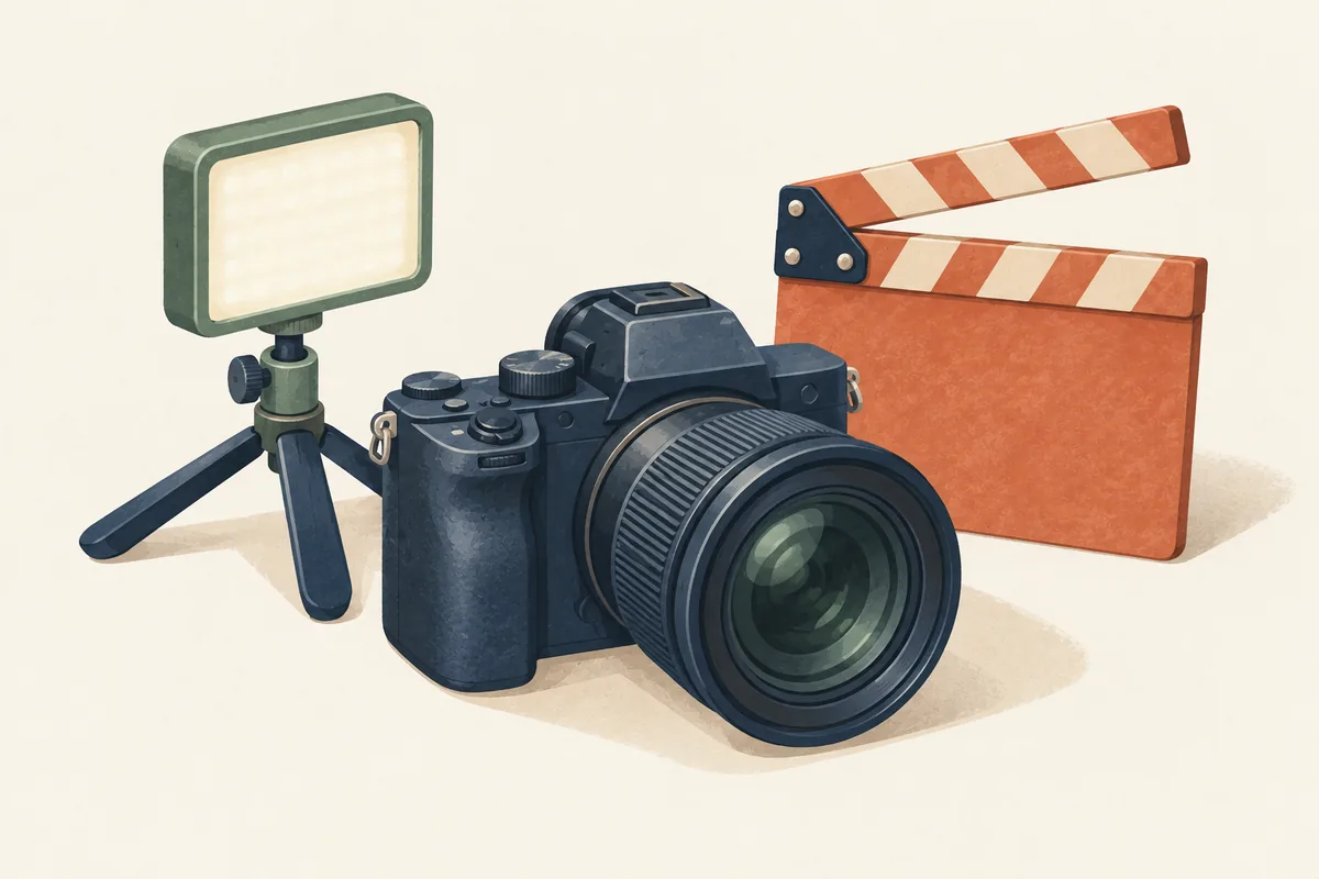 Ilustración de la categoría Fotografía y video