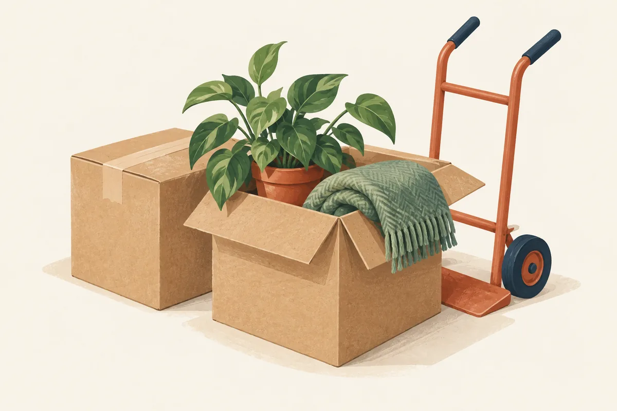 Ilustración de la categoría Mudanzas