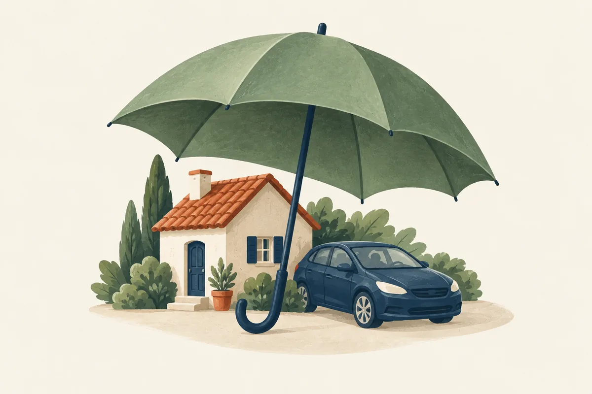 Ilustración de la categoría Seguros